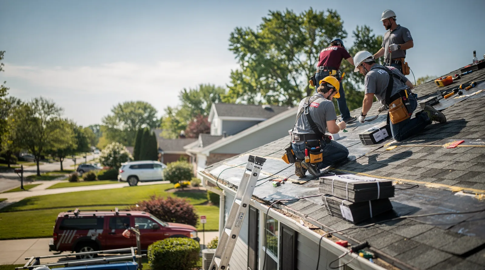 Roof Repair in Augusta, IL around you